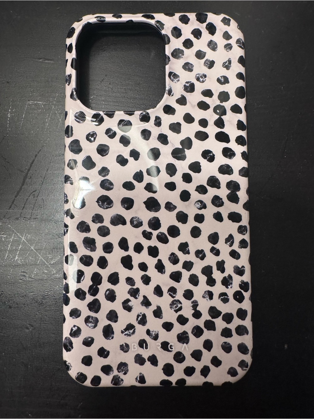Burga Protective Phone Case-iPhone 15 pro max-like new! Double layer